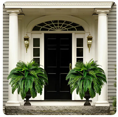Artificial Boston Fern – UV-Resistant Hanging Plant for Outdoor Décor