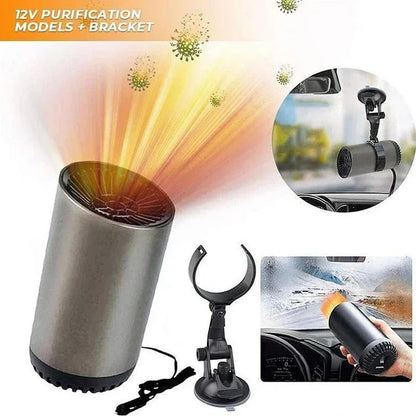 Adjustable 360 Degree Rotatable Car Fan Heater And Defroster
