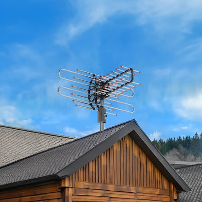 High Gain Outdoor Digital TV Antenna For 500 Mile Reception