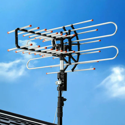 High Gain Outdoor Digital TV Antenna For 500 Mile Reception