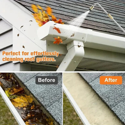 High Pressure Telescoping Wand Set For Walls and Drainage Cleaning