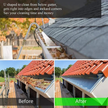 High Pressure Telescoping Wand Set For Walls and Drainage Cleaning