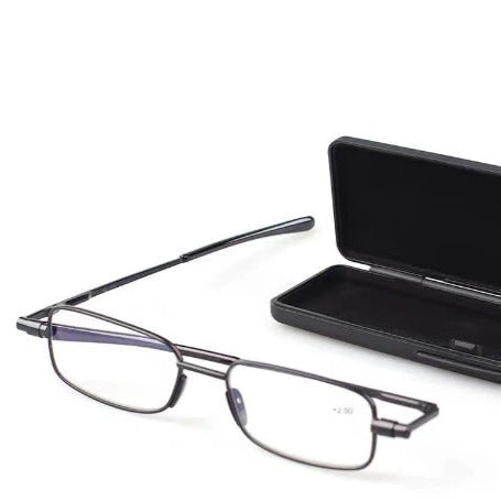 Unisex Folding Reading Glasses with Case
