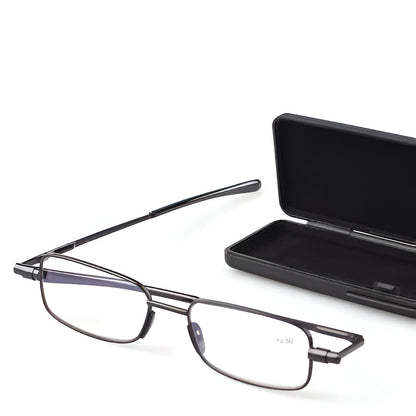 Unisex Folding Reading Glasses with Case