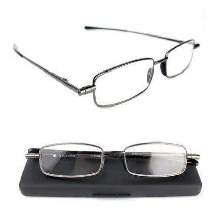 Unisex Folding Reading Glasses with Case