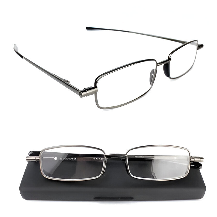 Unisex Folding Reading Glasses with Case