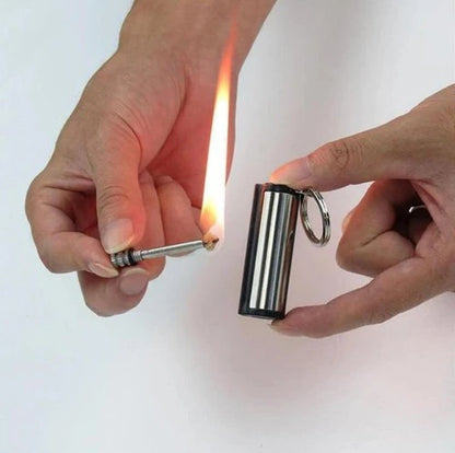 Refillable Forever Metal Match Survival Fire Starter Tool