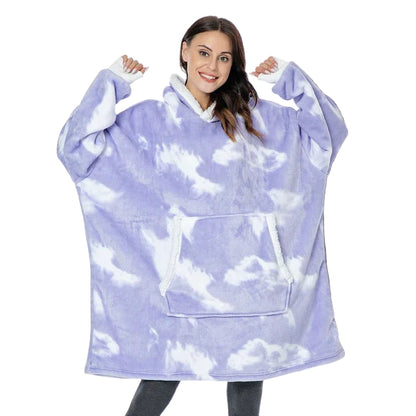 Giant Wearable Blanket Hoodie Oversized and Warm