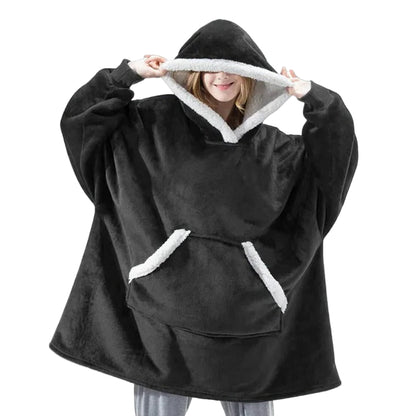 Giant Wearable Blanket Hoodie Oversized and Warm