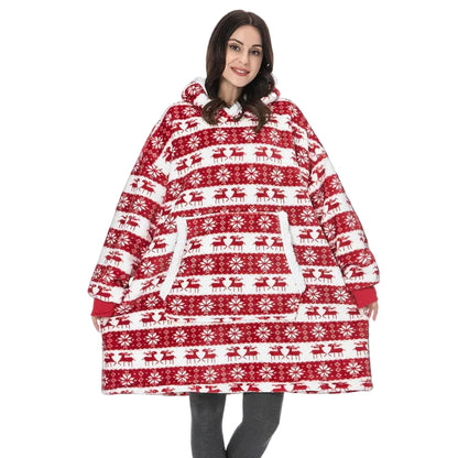 Giant Wearable Blanket Hoodie Oversized and Warm