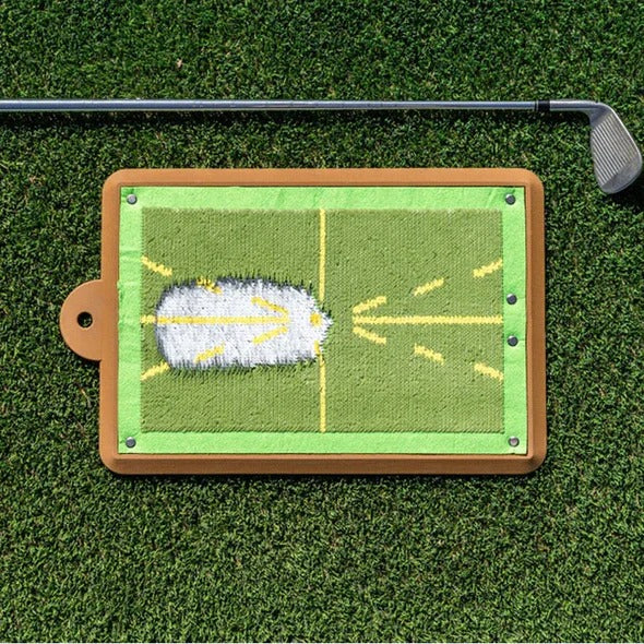 Impact Tracing Golf Training Mat for Improving Swing Mechanics