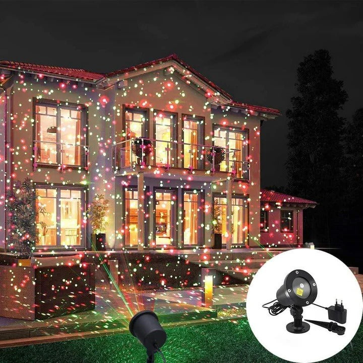 Motion Activated Outdoor Laser Light Projector for Parties