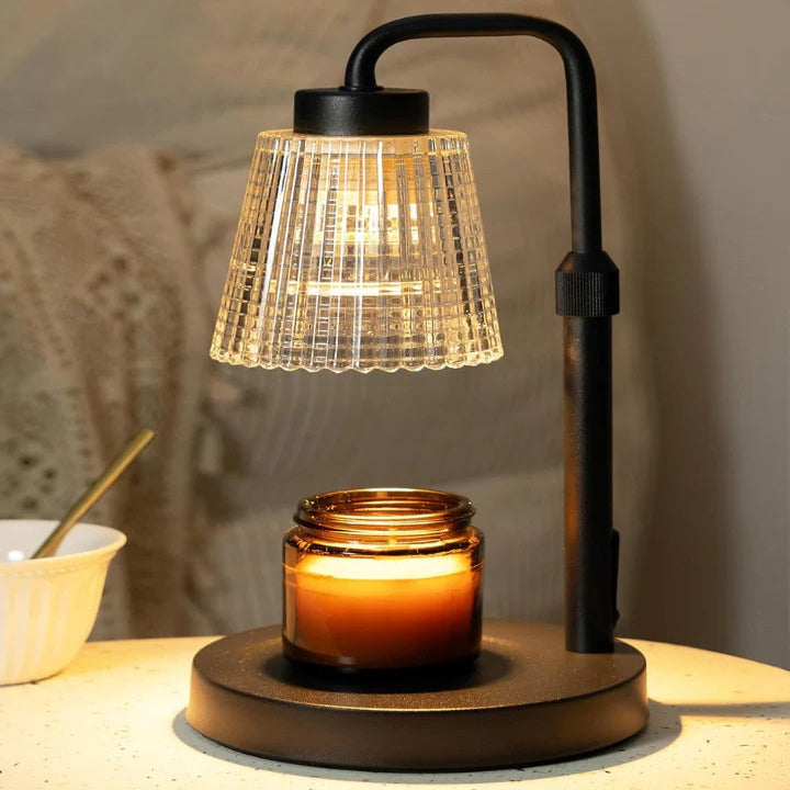 Candle Warmer Lamp, Adjustable Brightness with Timer & Dimmer