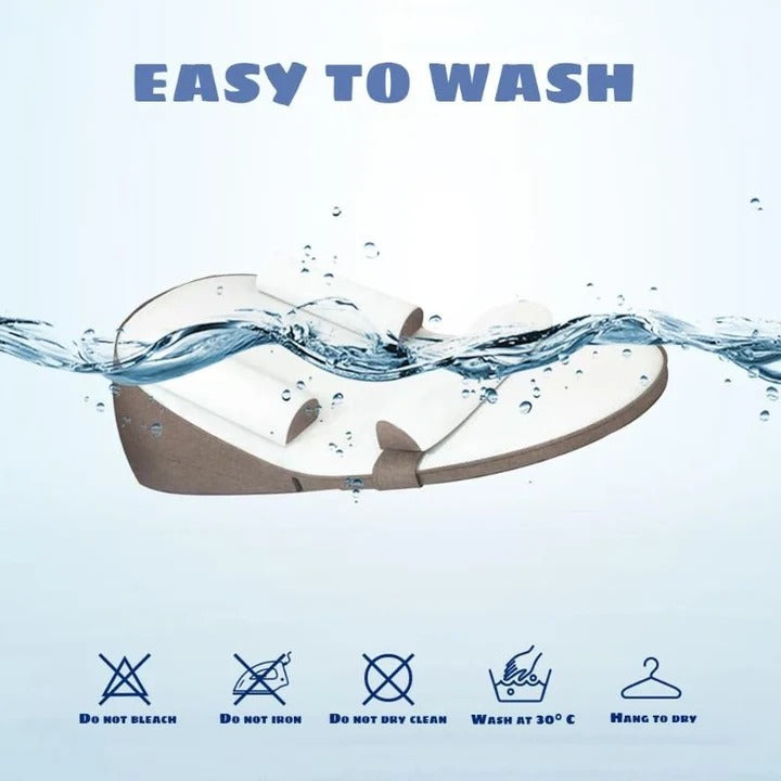 Soft Baby Lounger Cushion, Washable Infant Support Pillow