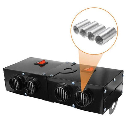 Fast Heating 500W Electric Car Heater and Fan
