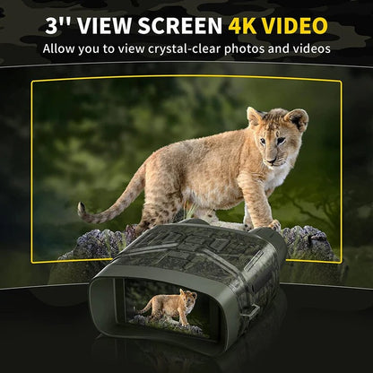 Long Range True Night Vision Binoculars For Hunting And Surveillance