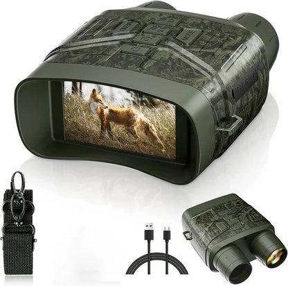 Long Range True Night Vision Binoculars For Hunting And Surveillance