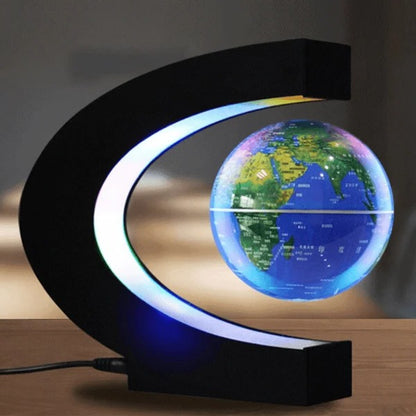 Anti Gravity Levitation Globe with Integrated LED Lighting