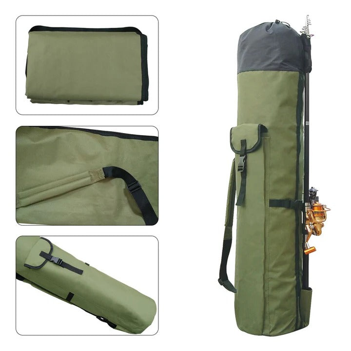 Waterproof Portable Fishing Rod and Reel Tackle Bag