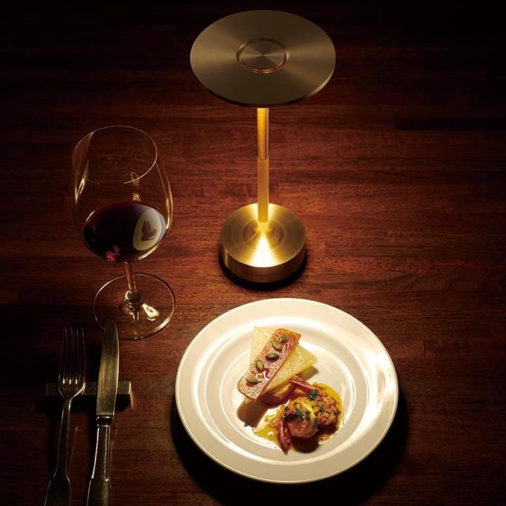 Cordless Table Lamp with Dimmable Light and Portable Design