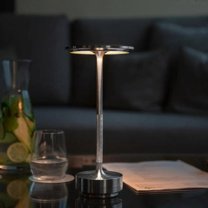 Cordless Table Lamp with Dimmable Light and Portable Design