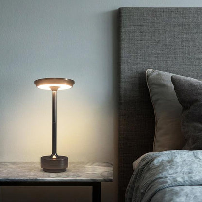 Cordless Table Lamp with Dimmable Light and Portable Design