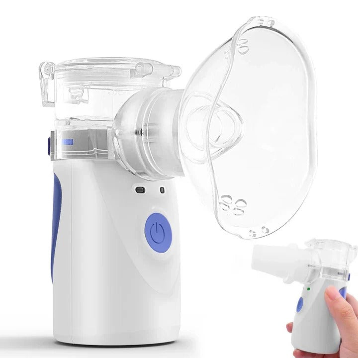 Portable Ultrasonic Mesh Nebulizer, Compact, Quiet Mist Device for Personal Use