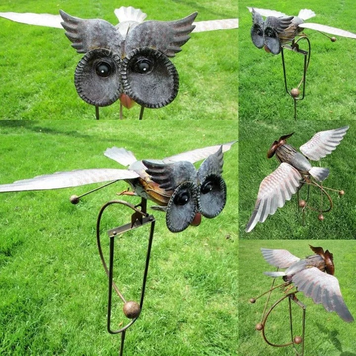 Outdoor Garden Bird Sculpture Patio Decor Accent