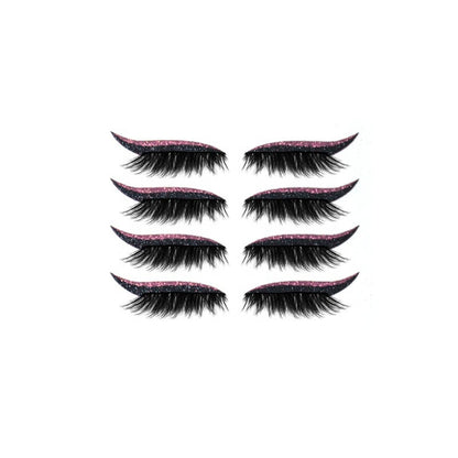 3-in-1 Reusable Adhesive Eyeliner Strip with Peel-and-Stick Lash Application