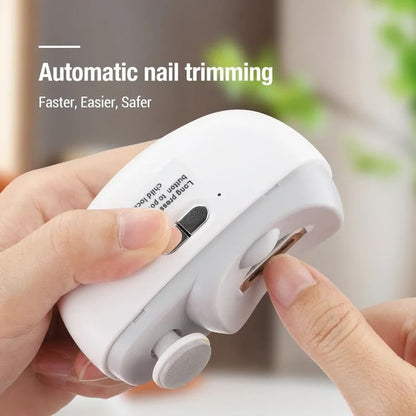 Automatic Electric Nail Trimmer with Built-In Grinding and Polishing Function