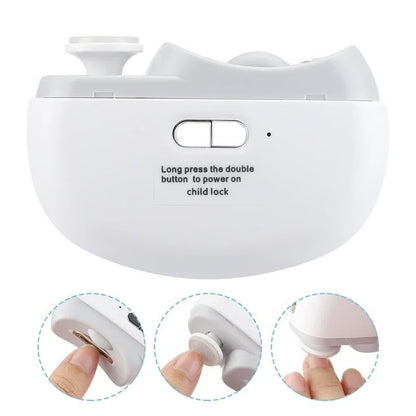 Automatic Electric Nail Trimmer with Built-In Grinding and Polishing Function