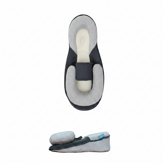 Inclined Baby Bed with Wrap Around Belt and Anti Roll Design, 10 Degree Angle All Vera Mart