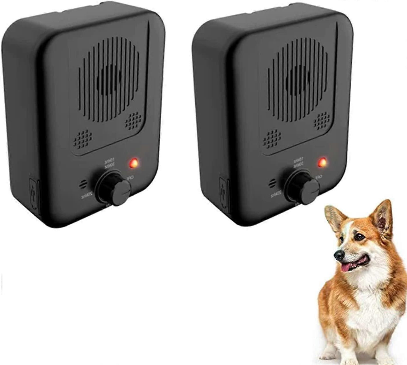 Portable Ultrasonic Barking Deterrent for Dogs