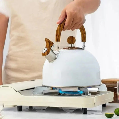 Whistling Kettle for Hot Drink Preparation