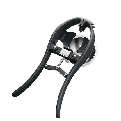 Stainless Steel Egg Cutter with Opening Mechanism