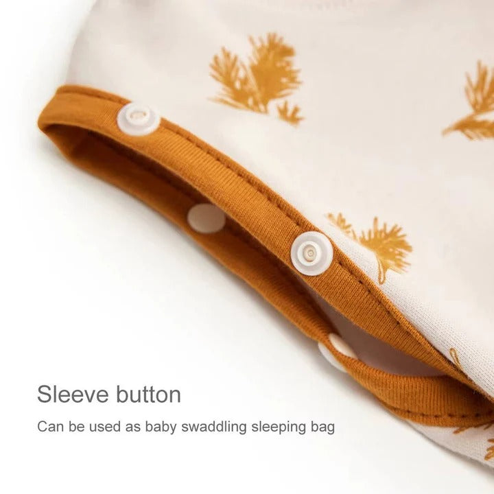 Breathable Newborn Sleeping Bag with Dual Zipper