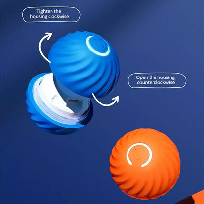 Smart Rolling Ball with Active Motion for Pet