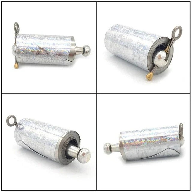 Stainless Steel Metal Pole, Silver Finish, Expanding Magic Wand