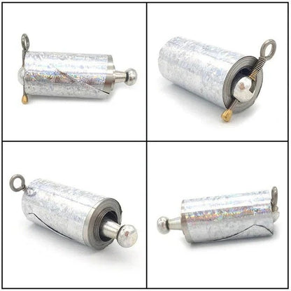 Stainless Steel Metal Pole, Silver Finish, Expanding Magic Wand