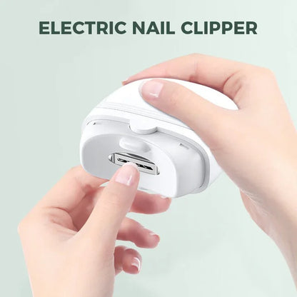 Hands Free Automatic Electric Nail Polishing and Trimming Manicure
