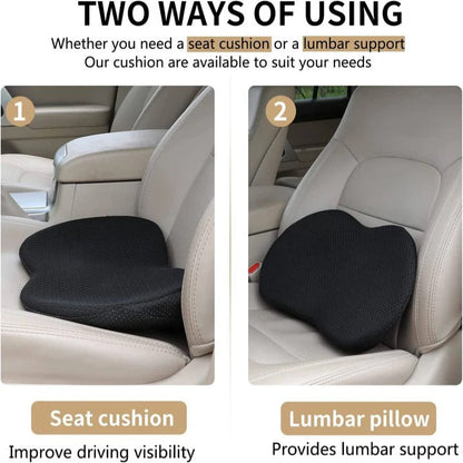 Ergonomic Car Booster Seat Cushion for Adult Comfort