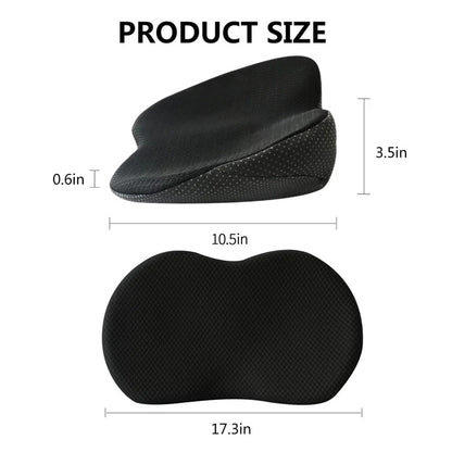 Ergonomic Car Booster Seat Cushion for Adult Comfort