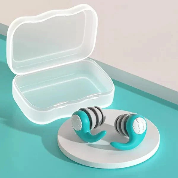 Soft Silicone Earplugs Noise Cancelling for Sleep Comfort