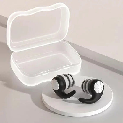Soft Silicone Earplugs Noise Cancelling for Sleep Comfort