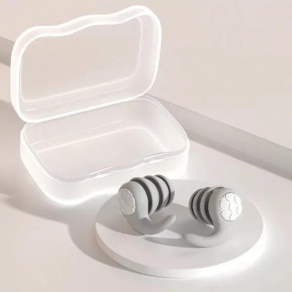 Soft Silicone Earplugs Noise Cancelling for Sleep Comfort