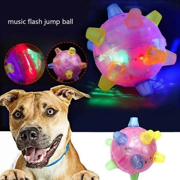 Motion Activated New Jumping Activation Dog Toy Ball