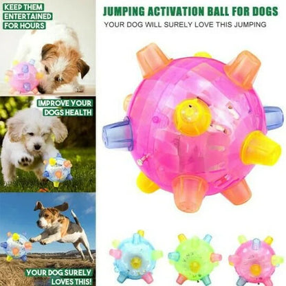 Motion Activated New Jumping Activation Dog Toy Ball