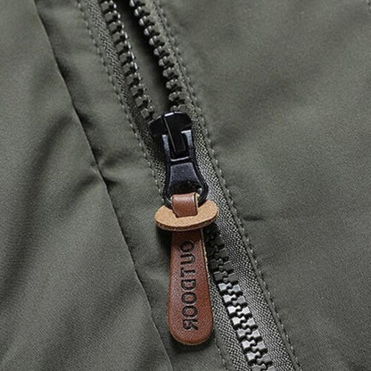 Multi-Pocket Padded Workwear Fleece Jacket