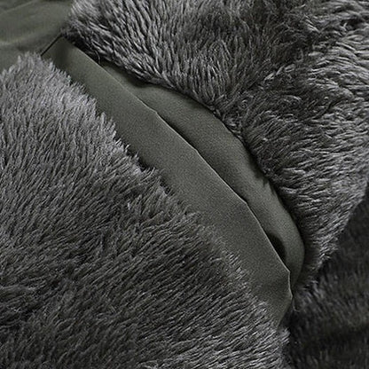 Multi-Pocket Padded Workwear Fleece Jacket