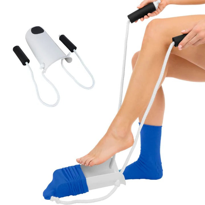 Assistive Sock Wearing Device, Easy-On Sock Aid